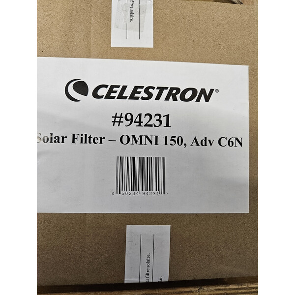 Celestron Astro Solar Solfilter för Omni 150, C6N