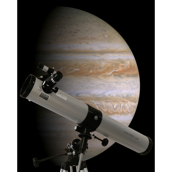 Seben 76/900 EQ2 Reflektorteleskop Reflektorteleskop Teleskop Astronomi
