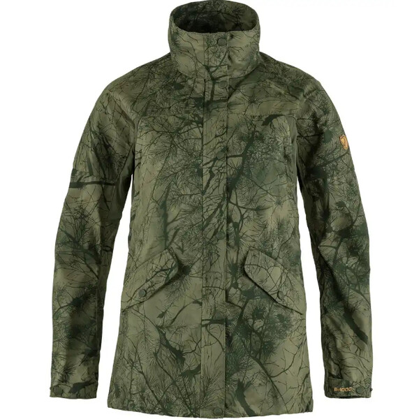 Fjällräven Forest Hybrid Jacka W, 626-625 Grön Camo-Laurel Grön, M