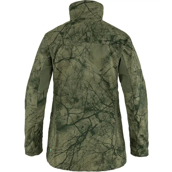 Fjällräven Forest Hybrid Jacka W, 626-625 Grön Camo-Laurel Grön, L