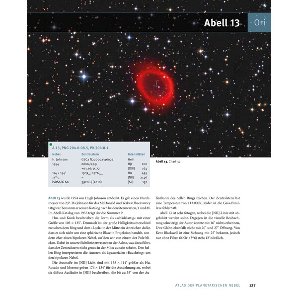 Oculum Verlag Atlas över planetariska nebulosor Volym 1