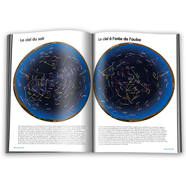 Amds édition  Årsbok Le Ciel à l'oeil nu en 2024