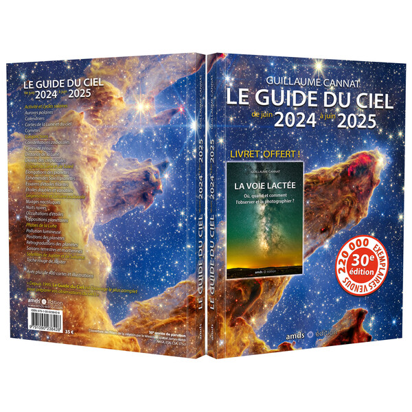 Amds édition  Årsbok Le Guide du Ciel 2024-2025