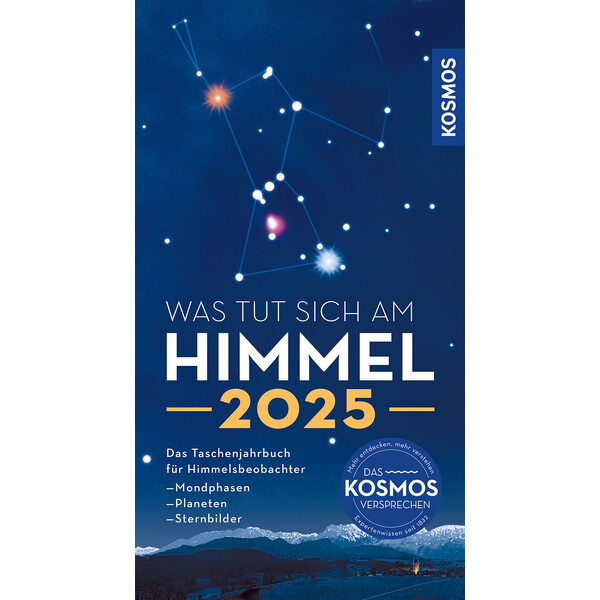 Kosmos Verlag Årsbok Was tut sich am Himmel 2025