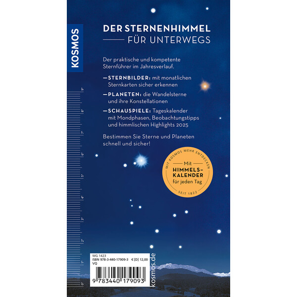 Kosmos Verlag Årsbok Was tut sich am Himmel 2025