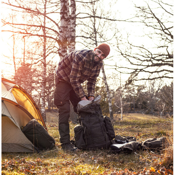 Fjällräven Brenner Pro Vinterbyxa M, 633 mörk oliv, stl 52