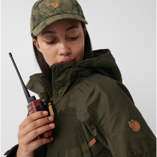 Fjällräven Skogshybridjacka W, 633 mörk oliv, L