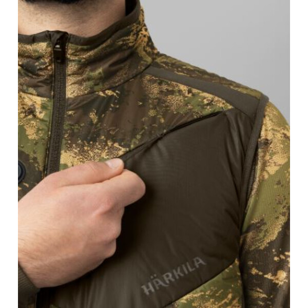 Härkila värmeväst Camo, AXIS MSP®Forest green , storlek XL