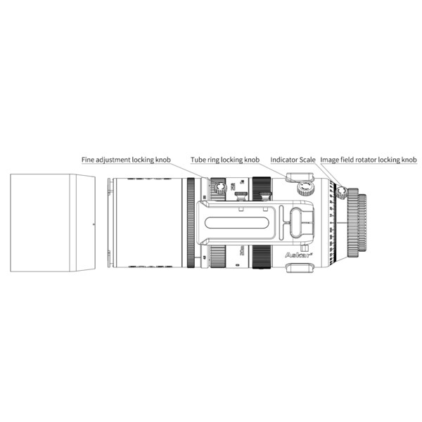 Askar Apokromatisk refraktor AP 55/264 SQA55 OTA