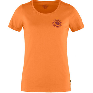 Fjällräven T-shirt med 1960 års logotyp, W, 206 Spicy Orange, S