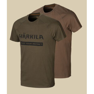 Härkila Logo T-Shirt 2-pack ASDO storlek L