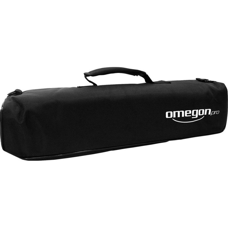 Omegon Aluminium-trebensstativ Pro stativ i Aluminium + 3-vägstilt Pro stativ panhead PD80