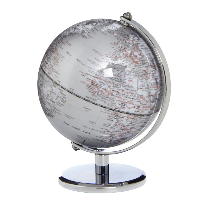 TROIKA Glob Gagarin Silver 13cm