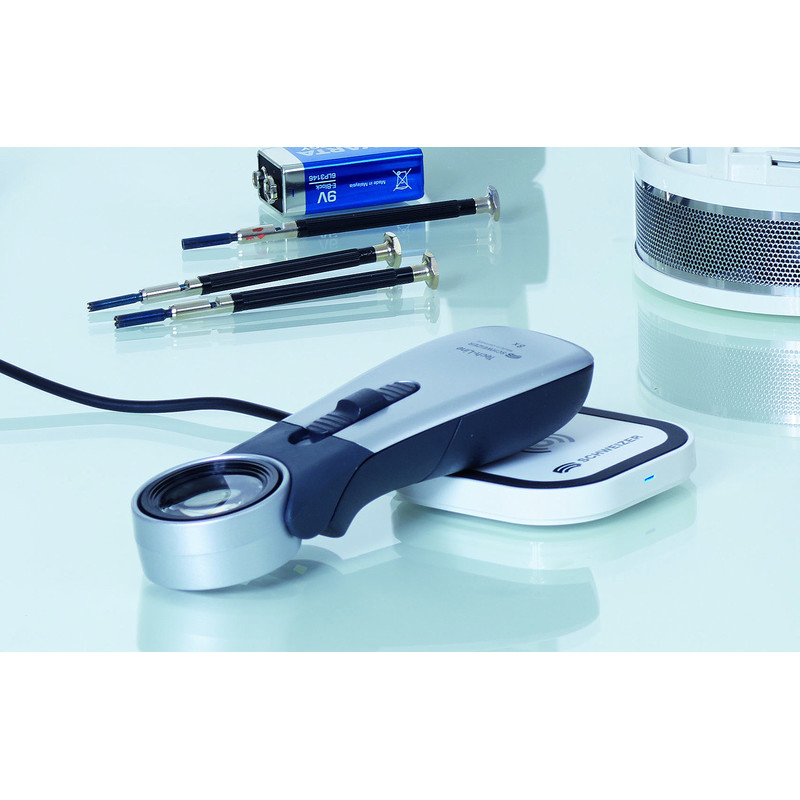 Schweizer Lupp Tech-Line induktion, 6500K, 10x, Ø22,8mm, aplanatisk
