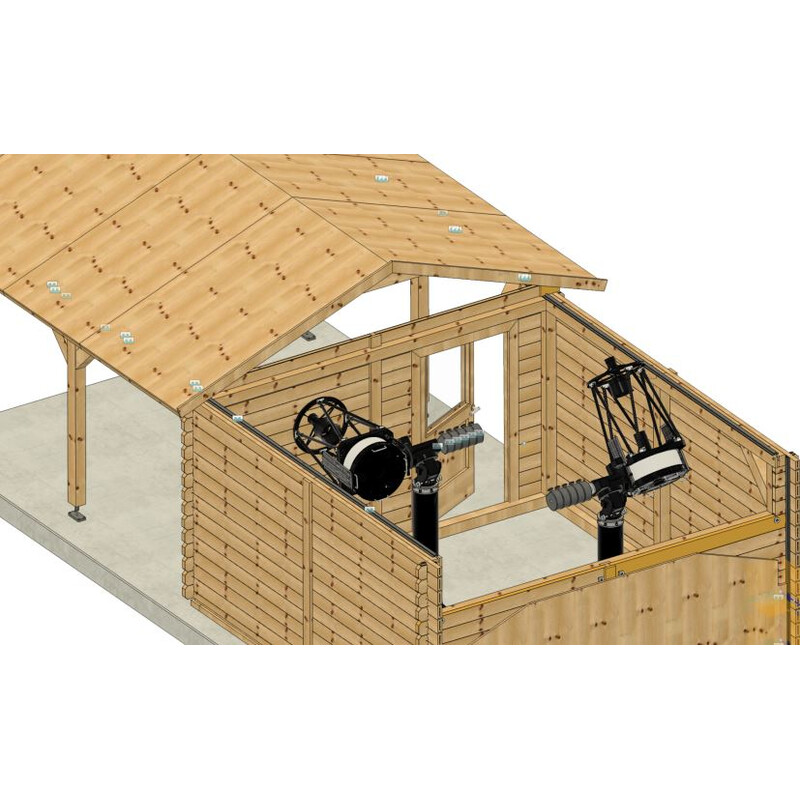 Dome Parts Observatorium med rullande tak GreenLine Mega