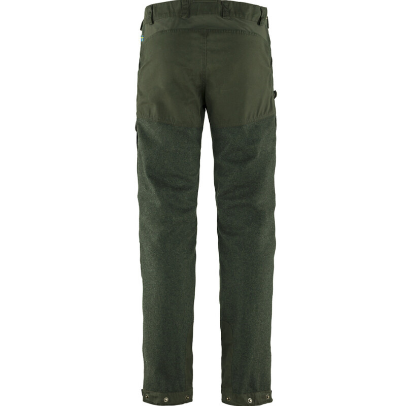 Fjällräven Värmland Wool Trousers M, 662 Deep Forest, storlek 48