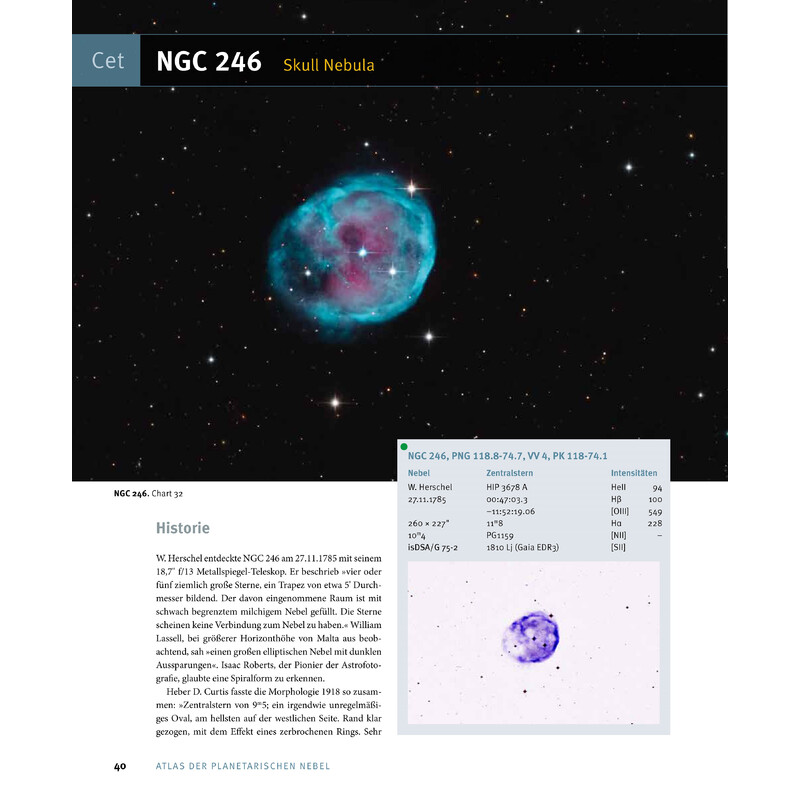 Oculum Verlag Atlas över planetariska nebulosor Volym 1