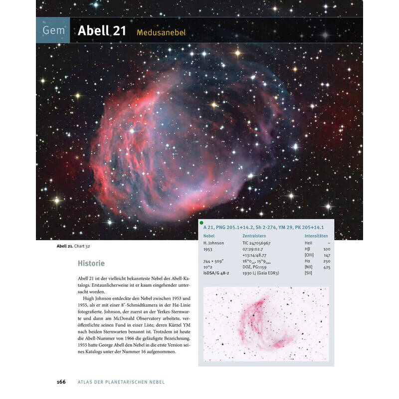 Oculum Verlag Atlas över planetariska nebulosor Volym 1