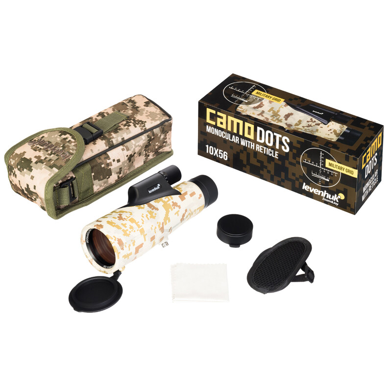 Levenhuk Monokular Camo Dots 10x56