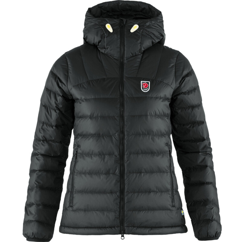 Fjällräven Expedition Down Hoodie W, 550 Black, storlek L