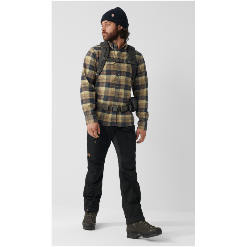 Fjällräven Singi Heavy Flannel Shirt M, 227 Dark Sand, Gr. M