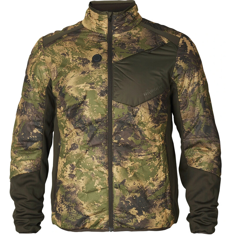 Härkila uppvärmd jacka Camo, AXIS MSP®Forest green , storlek XL