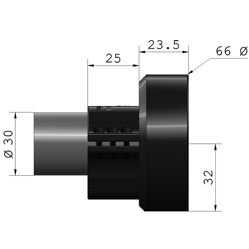 EP Arms Adapter för objektiv RotoClip ZFHL 30mm Leica-Rail