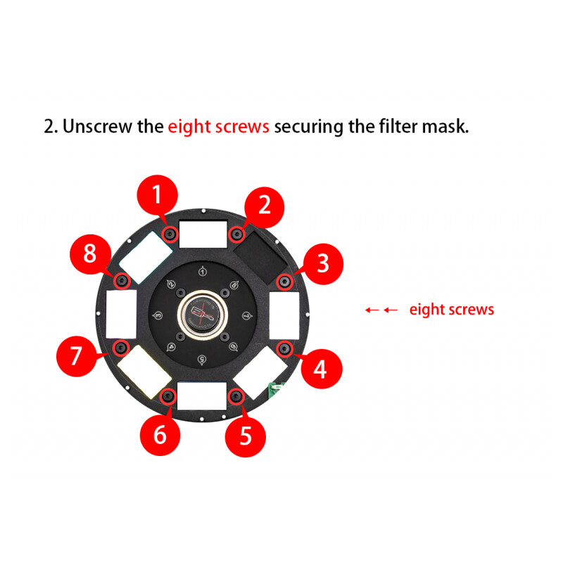 QHY Kamera miniCam8 Mono Combo